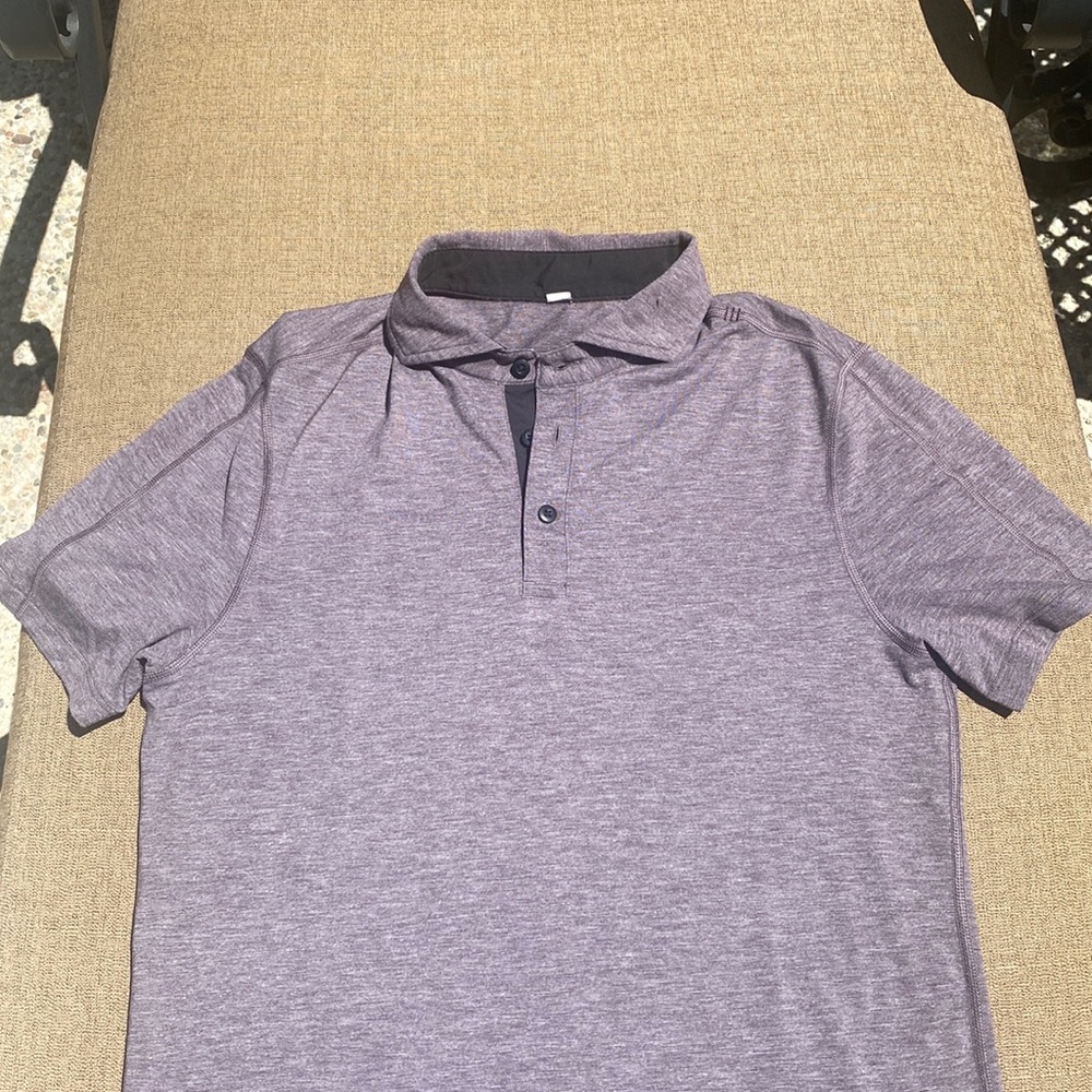 Lululemon purple polo